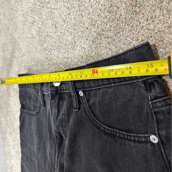 Madewell Rigid Denim A-Line Mini Skirt in Lunar‎ Wash: Cutout Edition Size 29 - Picture 2 of 8